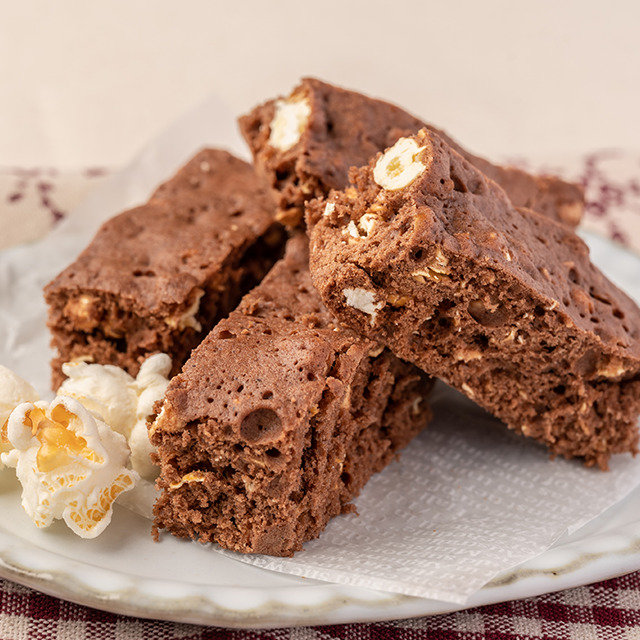 チョコブラウニー風ポップコーン